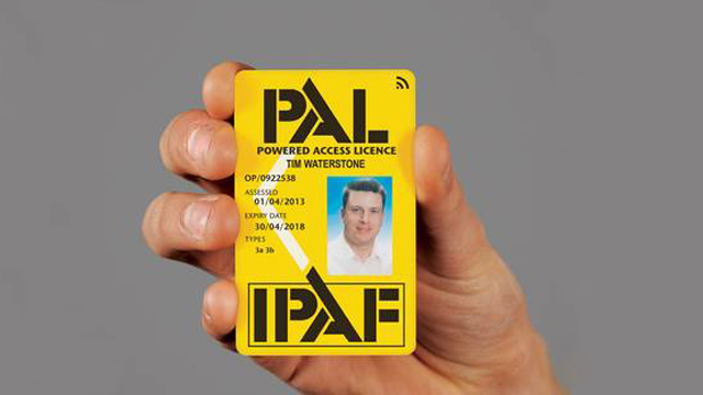 All PAL Cards issued by the International Powered Access Federation on or after 1 January 2015 will be machine-readable
