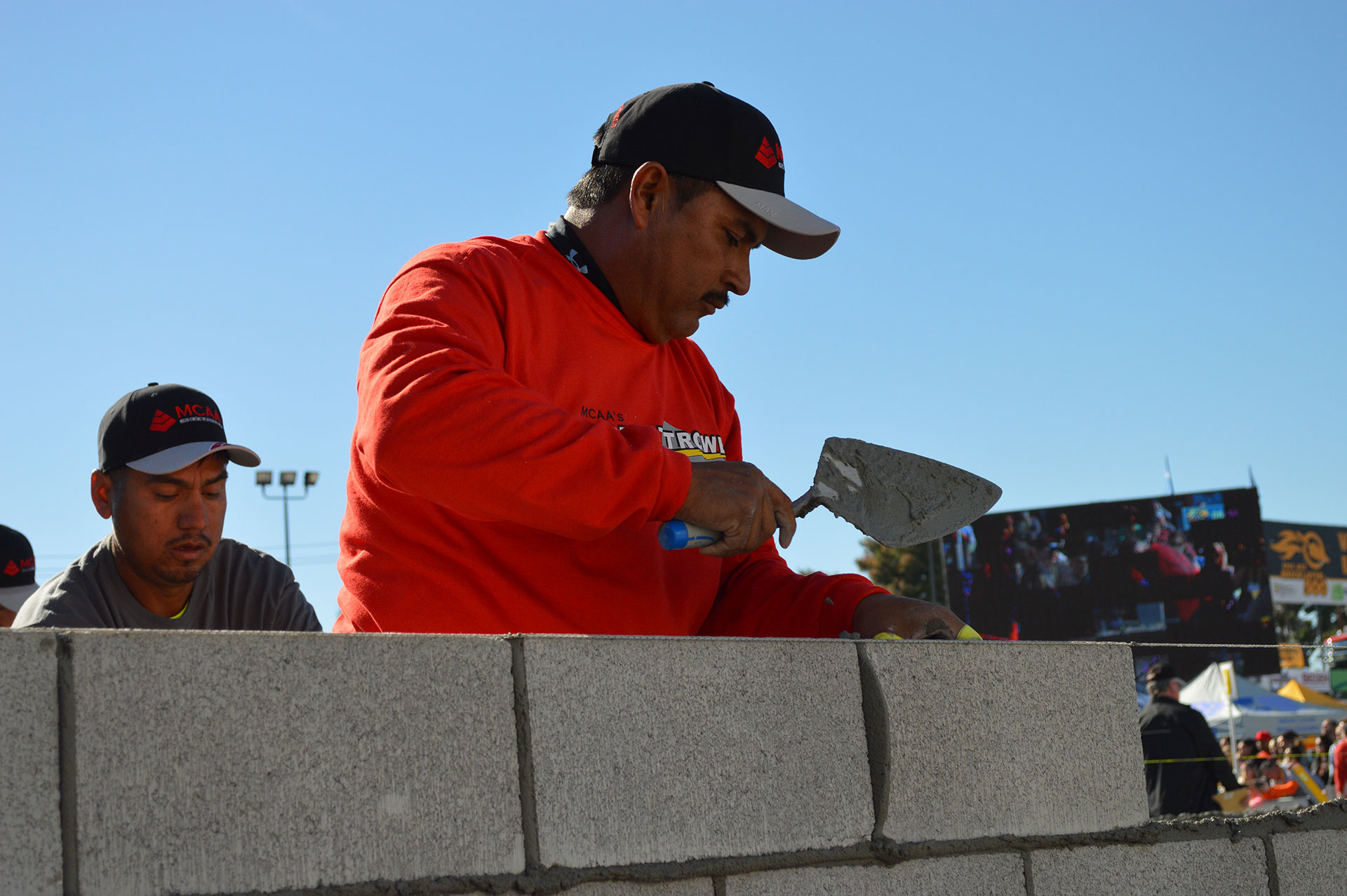 2018 Fastest Trowel on the Block, Third Place - Noe Martinez