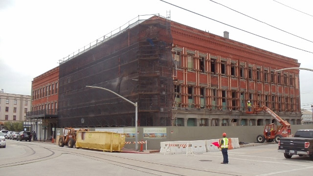 The Hendley Building Restoration in Galveston, Texas