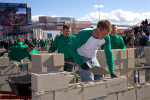 The 2009 Fastest Trowel on the Block Competition will be held Thursday, February 5, 12:00 PM - 1:30 PM at the Las Vegas Convention Center. Photo by Jenkins Custom Photography, Ltd.