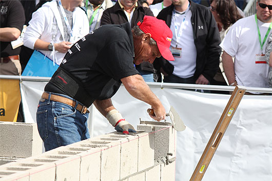 2010 Fastest Trowel on the Block Competition, Third Place - Bob Christensen