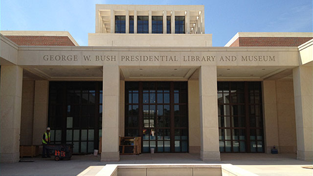 George W. Bush Presidential Center constructed with masonry products