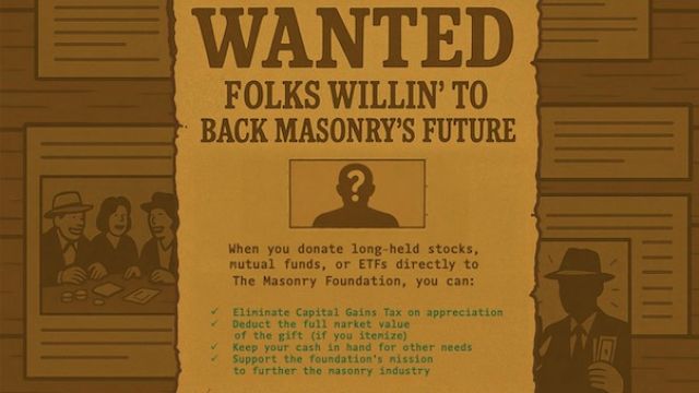 MCAA & Masonry Foundation