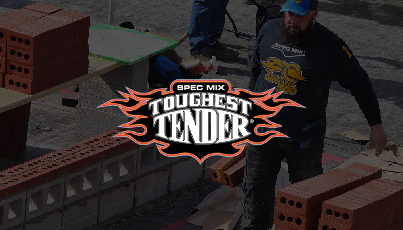 A tender hauling materials during the SPEC MIX TOUGHEST TENDER competition
