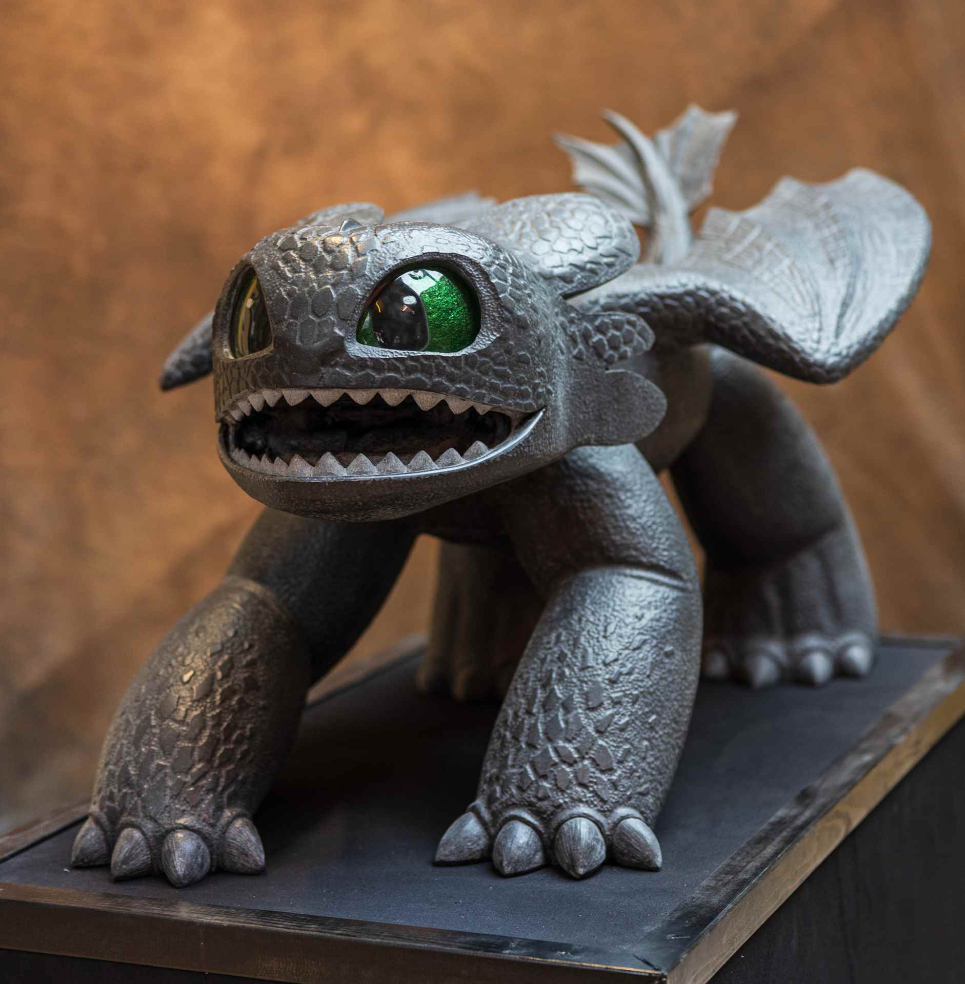 From Raw Material To Art: Bringing Toothless To Life