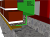 Flashing at base of wall