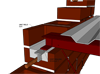 Truss attachment to bulb 'T'